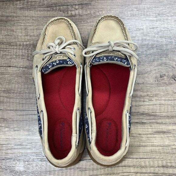 Sperry~Women’s~Top-Sider Tan Anchor Boat Shoes~Size 8 M - Picture 5 of 8